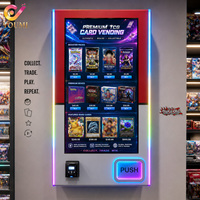 Máquina Expendedora de Cartas Coleccionables de Pokémon, Mini, Inteligente, de Alta Rentabilidad, con Pantalla Táctil de 32 Pulgadas para Negocios de Paquetes de Cartas