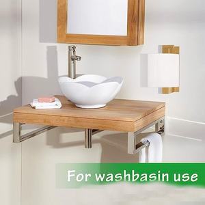 Porte-rouleau <span class=keywords><strong>de</strong></span> <span class=keywords><strong>papier</strong></span> hygiénique mural à perçage gratuit auto-adhésif ou à vis pour salle <span class=keywords><strong>de</strong></span> bain et cuisine Porte-<span class=keywords><strong>papier</strong></span> hygiénique en bambou - Product Image 5