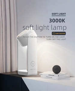 Xu Hướng 2024 Sản Phẩm 3000K Ánh Sáng Mềm Mại Bảng Đèn Điện Thoại Không Dây Sạc 15W Nhanh Không Dây Sạc Trạm Với Make up Gương - Product Image 3