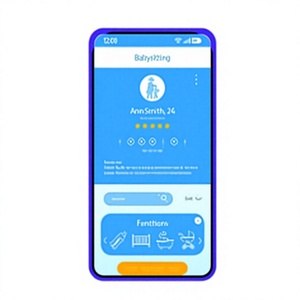 Application mobile de babysitting : Trouvez des babysitters de confiance, réservez instantanément, organisez les services de babysitting, suivez vos réservations et effectuez des paiements sécurisés - Product Image 1