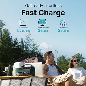 Fast Charging <b>Solar</b> <b>Generator</b> 300W 268.8Wh Outdoor Portable Lithium Battery Power Station for Camping - Product Image 5