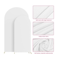Housse de support de toile de fond élégante en polyester élasthanne pour arche de mariage et fête d'anniversaire