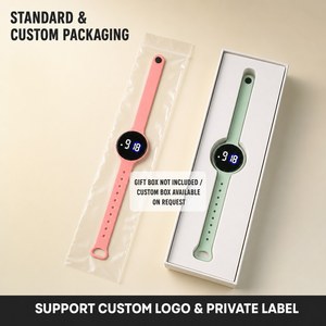 <span class=keywords><strong>Orologio</strong></span> Digitale LED Rotondo Personalizzato con Logo per Studenti, Regalo Educativo per Bambini - Product Image 5
