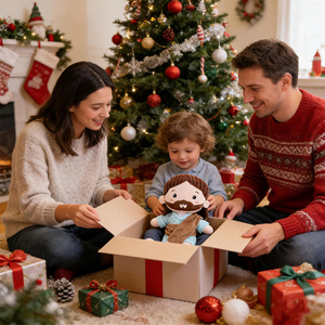 V428 Vente en gros Nouvelle conception Poupée Jésus en peluche douce Figurine religieuse personnalisée Jouet en peluche Jésus-Christ de dessin animé pour collectionneurs et fans - Product Image 4