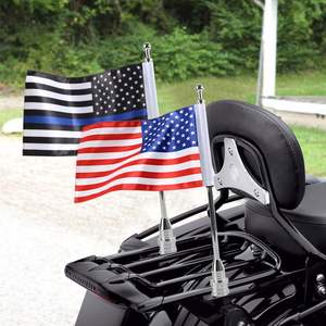 Drapeaux de moto personnalisés à sublimation numérique double face imperméables, vente chaude d'usine à prix abordable - Product Image 5