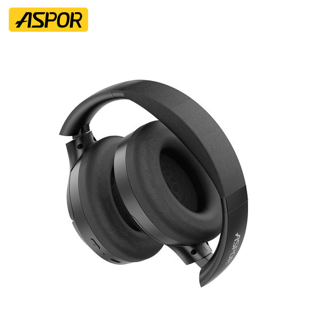 ASPOR A633 Hybrid ENC TWS Earbuds for 5.4 IPX8 Waterproof Open-Ear LED/Battery Indicator 25H Playtime Wireless Charging