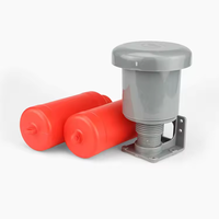 Nouvelle Arrivée Réservoir Flotteur Capteur Commutateur Électronique AC110/220V Installation Facile Faible Haute Eau Liquide Niveau Contrôle Interrupteur En Plastique