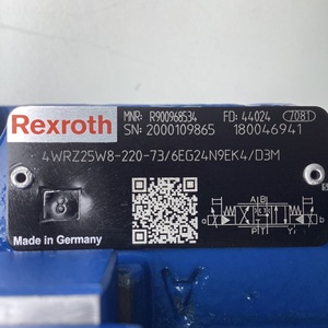 4WRZ25W8-220-7X วาล์วควบคุมทิศทางแบบสัดส่วน R900968534 ไฮดรอลิกแบบควบคุมด้วยนักบิน พร้อมตัวลดแรงดัน D3 - Product Image 6