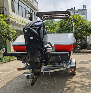 Nuevo Diseño 2021, Bote de Fibra de Vidrio FRP de Alta Velocidad con Forma de V Profunda, Bote Rápido - Product Image 1