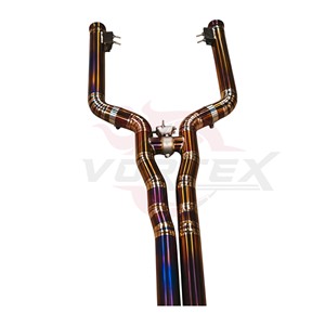 ท่อไอเสีย Vortex Gold Titanium Valvetronic สำหรับ Mercedes AMG C63 W205 ปี 2015-2024 - Product Image 2