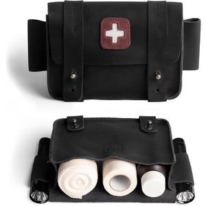 Trousse de premiers secours transfrontalière avec fournitures médicales d'urgence, pochette médicale portable, étui de premiers secours étanche avec logo - Product Image 1
