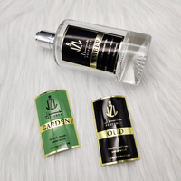 Autocollant en métal doré personnalisé, logo de luxe, étiquette de parfum pour flacons de parfum, boîtes de bougies et emballages de soins de la peau, rouge à lèvres