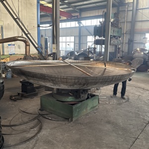 Vente Flash : Tête Hémisphérique de Grand Réservoir en Acier au Carbone Forgé de Marque SIDA, Finement Traité, Poli Argent Brillant, Soudable - Product Image 5