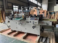Machine de découpe et de refendage d'étiquettes GPD-350L, machine de découpe à plat pour étiquettes imprimées, du rouleau au rouleau ou du rouleau à la feuille