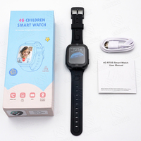 Reloj inteligente D53 D56 para niños, tarjeta Sim, llamada SOS LBS + posicionamiento WIFI, pantalla de 1,83 pulgadas, modo de clase de videollamada, reloj inteligente 4G para niños