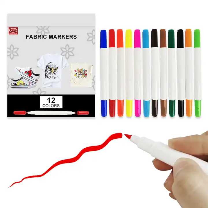 24 colors dual tips permanent for