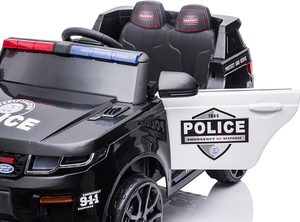 Fabbrica OEM 12V bambini elettrico ricaricabile per bambini della polizia per bambini <span class=keywords><strong>auto</strong></span> giocattolo posteriore a doppia guida su <span class=keywords><strong>auto</strong></span> <span class=keywords><strong>con</strong></span> telecomando luci a LED - Product Image 2