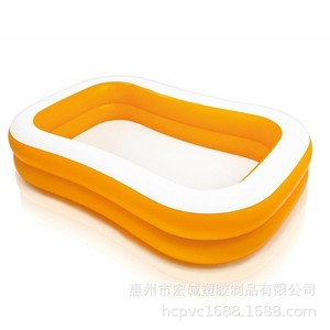 สระว่ายน้ำเป่าลมขนาด 230x150x50 ซม. ผลิตจาก PVC หนาพิเศษ สำหรับใช้ในบ้านและกลางแจ้ง เหมาะสำหรับครอบครัว - Product Image 3