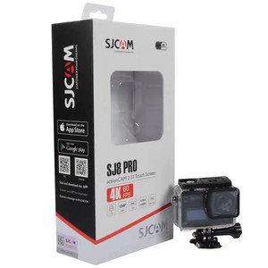 SJCAM <span class=keywords><strong>SJ8</strong></span> <span class=keywords><strong>Pro</strong></span> Action-Kamera 4K 60FPS WiFi Fernbedienbare Helmkamera Ambarella Chipsatz 4K60FPS Ultra HD Sport-DV WiFi-Kamera - Product Image 1
