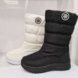 Scarponi da neve da donna ombrellone caldo impermeabile in tessuto di cotone scarpe da sci racchette da neve - Product Image 6