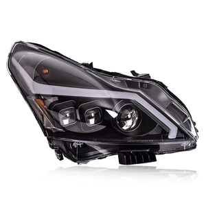 Đèn pha LED DRL tích hợp xi nhan, đèn pha chiếu xa, mắt thiên thần <span class=keywords><strong>Projector</strong></span> cho Infiniti G25 G37 nâng cấp GTR 10-15, 4 cửa, <span class=keywords><strong>2</strong></span> chiếc - Product Image 4