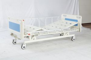 Новая разработка: стальная кровать для пациентов Fuda, модель A-2-2, 3 функции, низкая цена. - Product Image 6