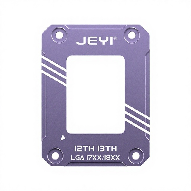JEYI Anti-Bending Aluminum Frame for LGA1700 CPU Thermal Paste Corrector Bracket 12th/13th Gen Intel High Quality High-Speed FCC