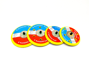 5 pulgadas 125mm doble acción gancho/gancho de bucle <span class=keywords><strong>DA</strong></span> al azar Orbital lijado lijadora respaldo Pad 5/16 "w/ <span class=keywords><strong>o</strong></span> agujero - Product Image 5