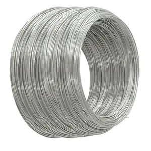 Fio GI BWG 10 12 14 16 18 para aço com revestimento de zinco de baixo carbono, fio de ferro galvanizado por imersão a quente, atacado de fábrica na China