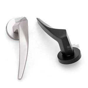 Juego de manija de puerta interior blanca manija de puerta interior negra y cromada interior elegante - Product Image 4