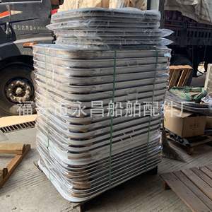 Ventanas Rectangulares de Aleación de Aluminio de Alta Resistencia para Yates Marinos, Puertas y Ventanas Exteriores Fijas para Cubierta Superior, Herrajes Marinos - Product Image 3