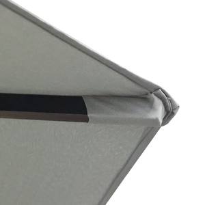 Parasol de jardin, plage, restaurant, terrasse, design traditionnel en aluminium, imperméable, pliable, LED, léger, mobilier d'extérieur - Product Image 2