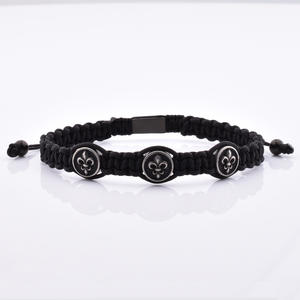 Precios <span class=keywords><strong>de</strong></span> Fábrica, Pulsera Yitenong para <span class=keywords><strong>Hombre</strong></span>, Estilo Punk, Calavera <span class=keywords><strong>de</strong></span> Acero Inoxidable 316L, Alto Pulido, <span class=keywords><strong>Cordón</strong></span> <span class=keywords><strong>de</strong></span> Macramé Ajustable - Product Image 4