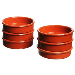 Offre Spéciale : Lots de Plats de Dîner en Céramique Marron Personnalisés – Vaisselle <span class=keywords><strong>Tendance</strong></span> et Confortable pour Crème Brûlée, Assiettes en Argile – Vente en Gros - Product Image 3