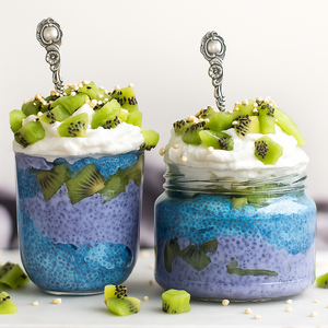 Bubuk Bunga Kacang Kupu-kupu Biru Matcha Murni 100% Larut dalam Air, Grade Makanan, Label Pribadi OEM, 30g 50g - Product Image 5