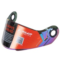 Visière de casque LS2 d'origine pour les modèles FF370 FF 386 FF 325 FF394 Casque de moto