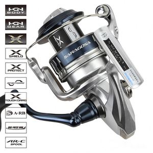 20 SARAGOSA SW 5000XG 6000HG 8000HG 10000PG 14000XG 18000HG 20000PG 25000 9 + 1BB HAGANE Carrete de pesca giratorio de agua salada - Product Image 3