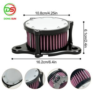 Kit de Sistema de Filtro de Admisión de Aire para Motocicletas Harley-Davidson Sportster XL883 XL883N XL883R XL883P XL1200, Piezas de Motocicleta - Product Image 3