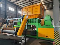 Déchiqueteuse à double arbre Shengzhong, machine de déchiquetage multifonctionnelle, déchiqueteuse de déchets plastiques, de déchets métalliques, de déchets électroniques, certification CE