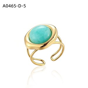 Fashion <b>Ring</b> with PIEDRA NATURAL A0465 for Women High Quality Jewelry - Product Image 5