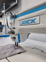 Machine à coudre industrielle numérique Jack A6F-E à point noué avec alimentation par aiguille, à une aiguille, informatisée, à alimentation par aiguille