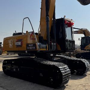 Excavatrice sur chenilles Sany SY215 modèle 2022 d'occasion, pelle de terrassement 21 tonnes de poids opérationnel, moteur inclus, à vendre - Product Image 5