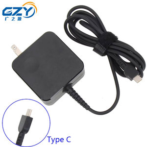 Type-<b>C</b> laptop charger 45W <b>USB</b> <b>C</b> <b>adapter</b> for Lenov 20V 2.25A notebook charger OEM ODM charger wholesale - Product Image 1