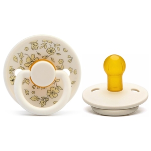 Nuovi colori fiore traspirante flusso d'aria ciuccio durevole BPA Free morbido lattice per dormire ciuccio con manico