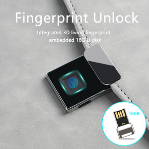 Tùy chỉnh máy tính xách tay tay áo trường hợp cá nhân an toàn khóa vân tay PU da đa tài liệu túi văn phòng tập tin tổ chức thư mục tập tin Bìa - Product Image 3