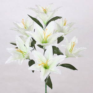 2025 năm mới trang trí nội thất đẹp giá rẻ nhân tạo Lily nóng bán lễ hội tuyệt Sản phẩm mới trang trí hoa & cây - Product Image 3