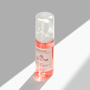 GLAMLASH, venta al por mayor, 60ml, fórmula ecológica, bomba de aroma de frutas, prensa, botellas de lavado, limpiador de espuma para pestañas, champú para extensión de pestañas - Product Image 6