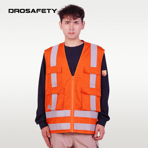 ملابس عمل احترافية على الطريق من Oem للتعدين سترة أمان مقاومة للحرائق في الغابات مع جيوب - Product Image 2