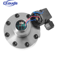 Débitmètre à engrenages ovales de haute précision Clouds pour la mesure de carburant, d'huile diesel, d'eau, de fluides hydrauliques et de liquides industriels
