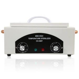 مسمار الفن صالون مانيكير معقم أدوات مربع ارتفاع درجة الحرارة المحمولة الجمال مسمار تعقيم مجلس الوزراء - Product Image 1